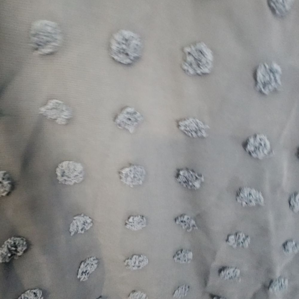 Puff sleeve 3/4 sleeves dress with accents on dress to make it stunningly unique - Picture 2 of 7